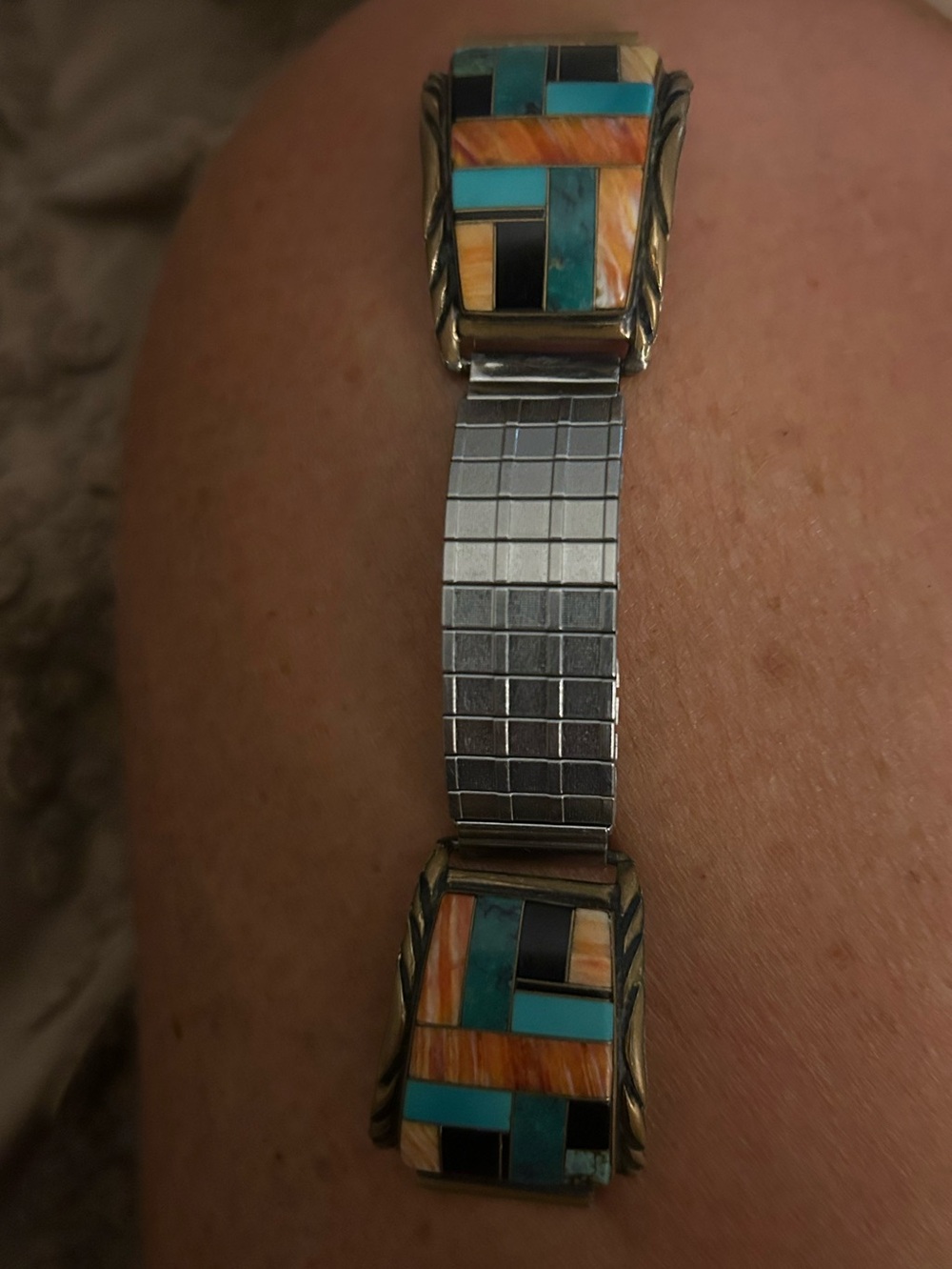 Vintage Navajo watch band